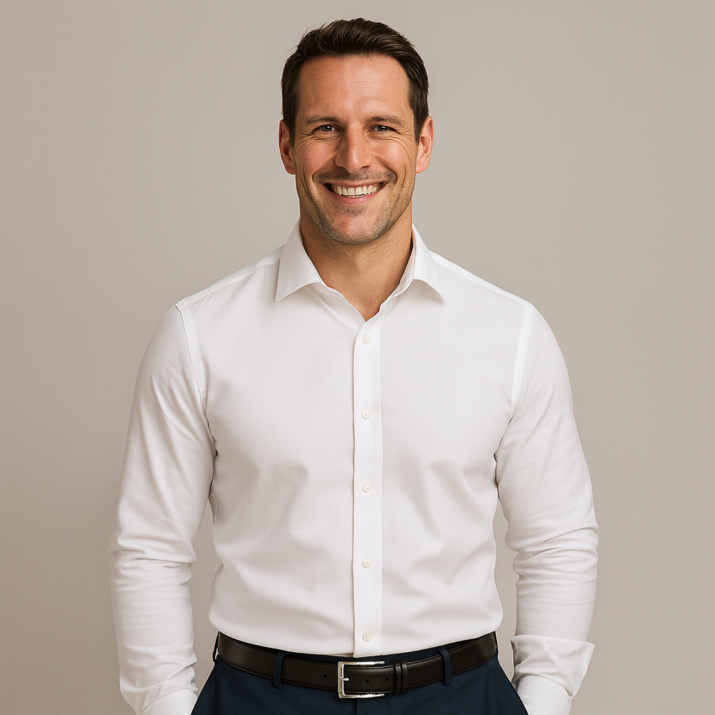 Chemise Infroissable à Coupe Ajustée