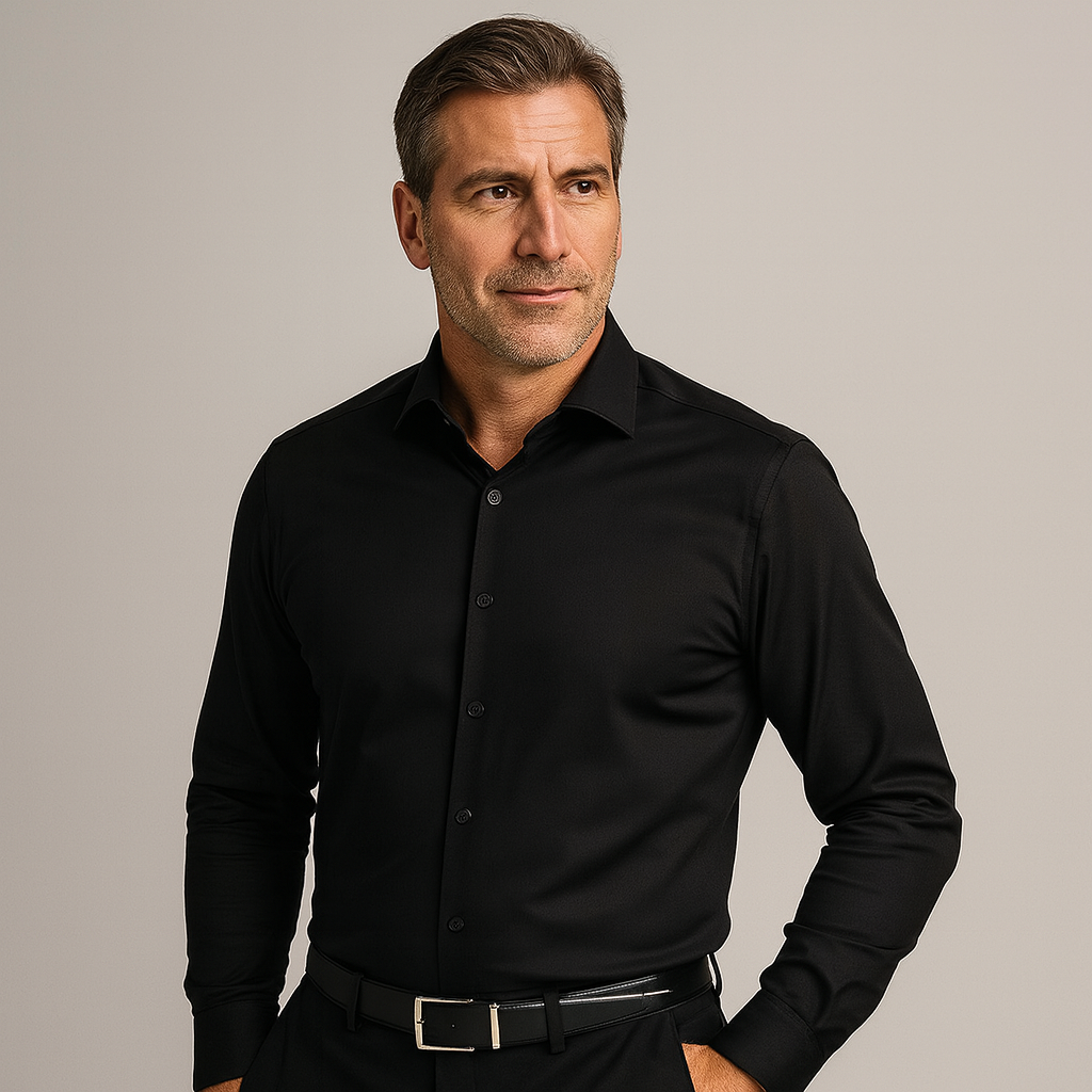 Chemise Infroissable à Coupe Ajustée