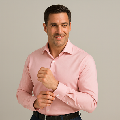 Chemise Infroissable à Coupe Ajustée